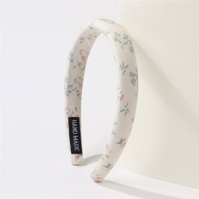 FLORAL PUFFED HEADBAND | 40HB205