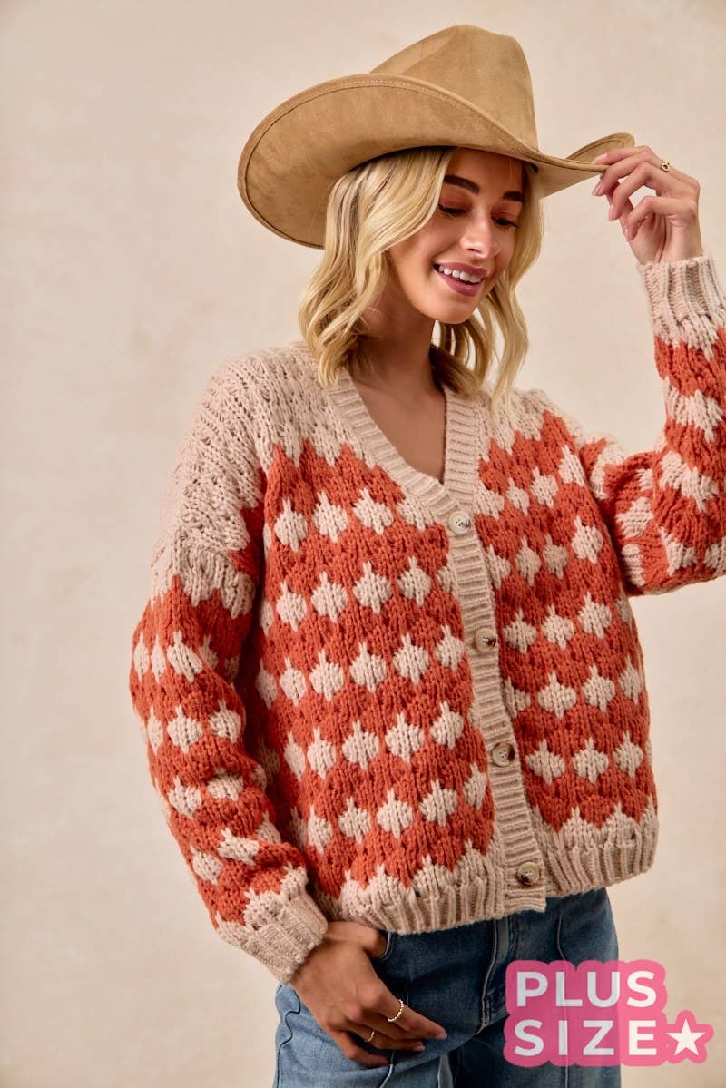 Sweet Cozy Days Button-Up Cardigan