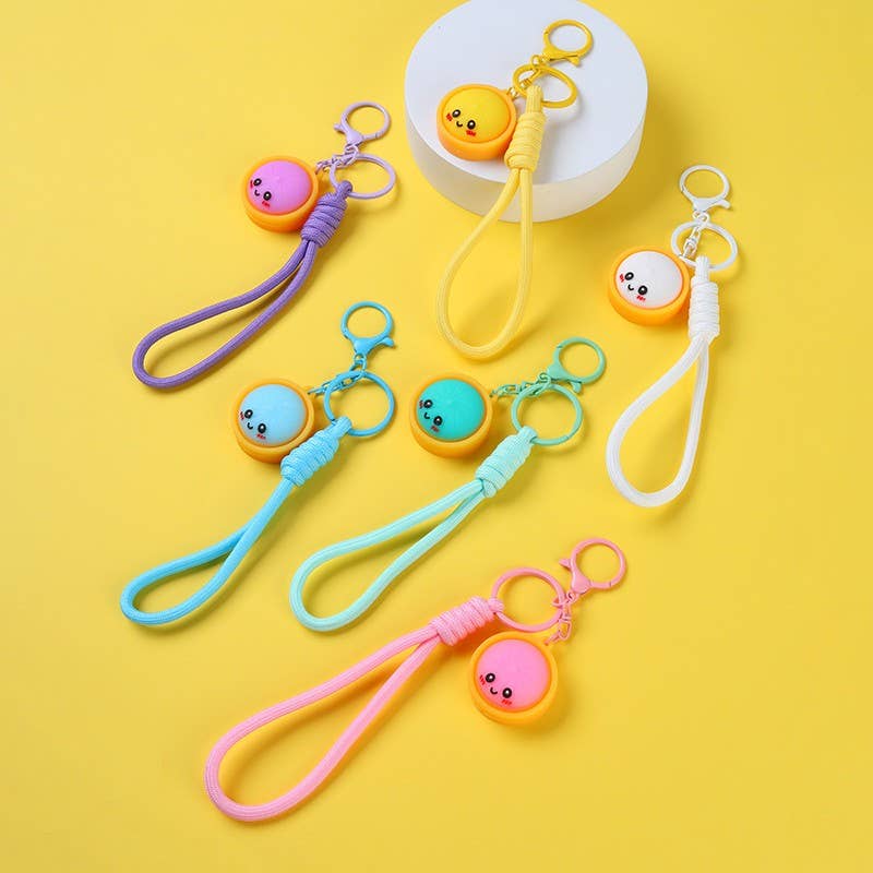 Dumpling Wristlet Keychains