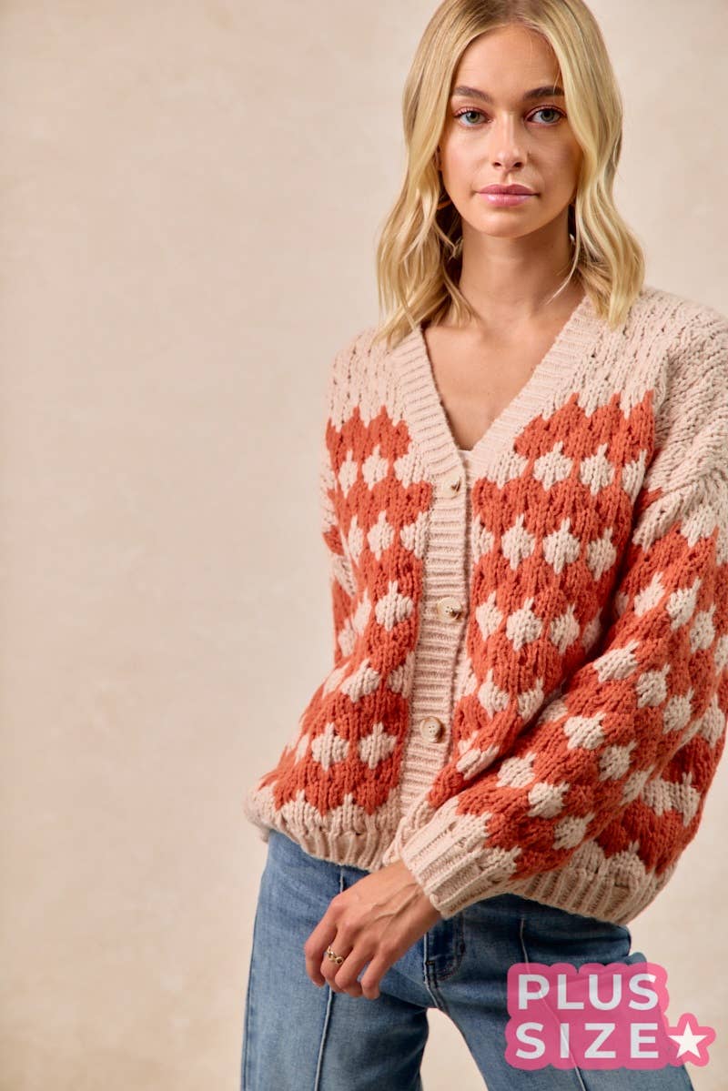 Sweet Cozy Days Button-Up Cardigan