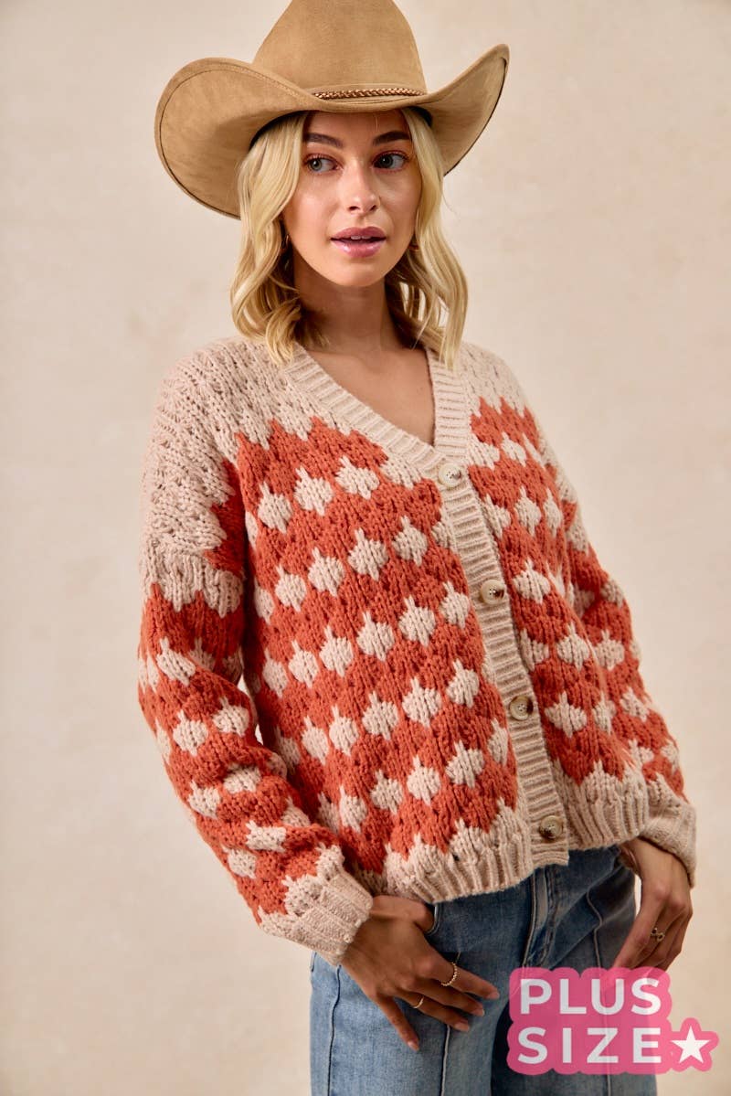 Sweet Cozy Days Button-Up Cardigan