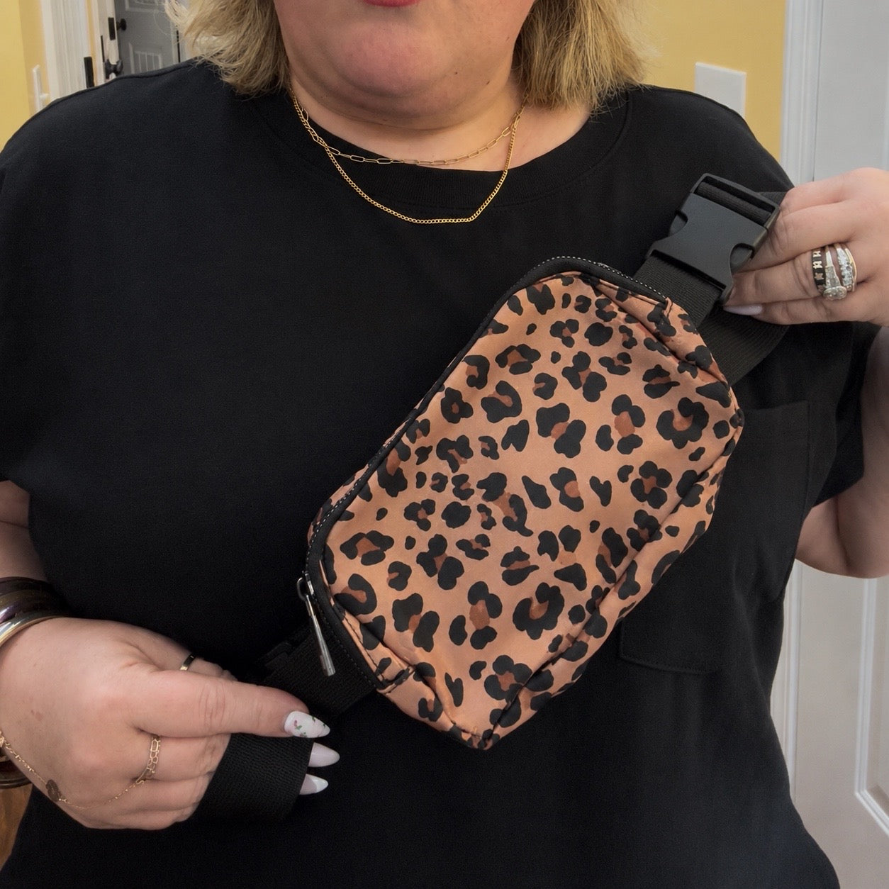 Cheetah Cross Body Fanny Pack