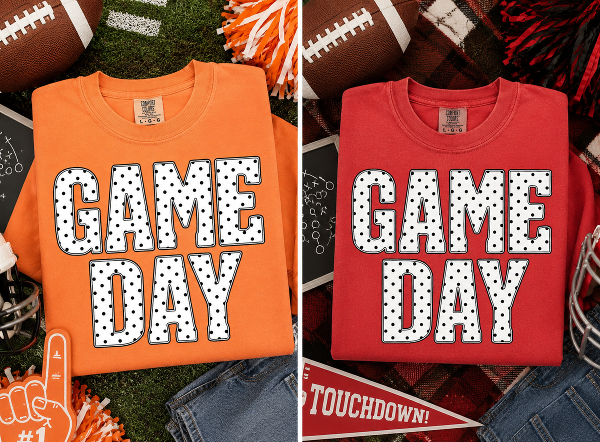 Gameday Orange- Comfort Colors