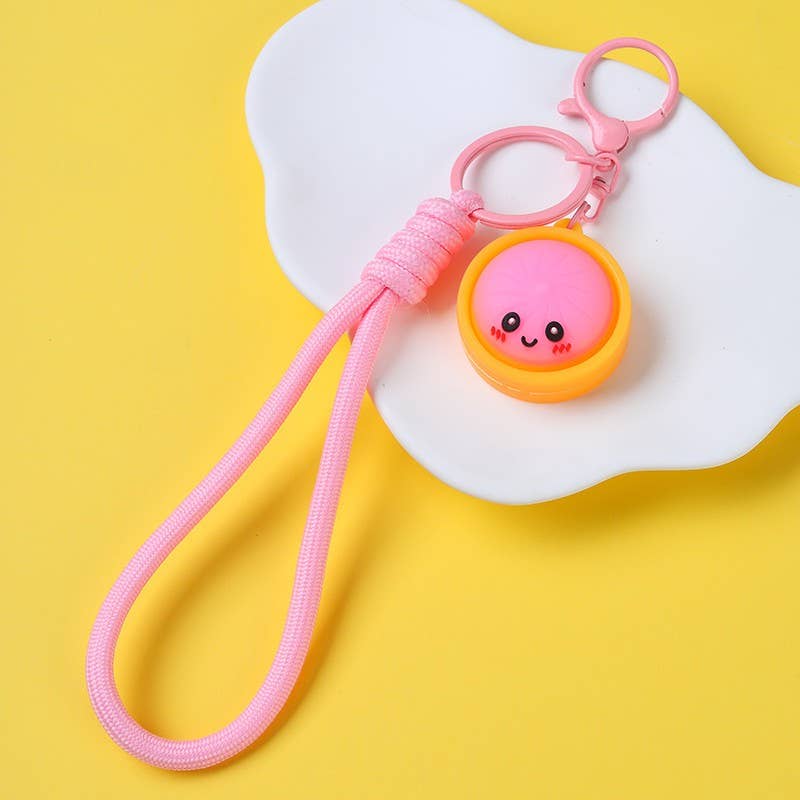 Dumpling Wristlet Keychains