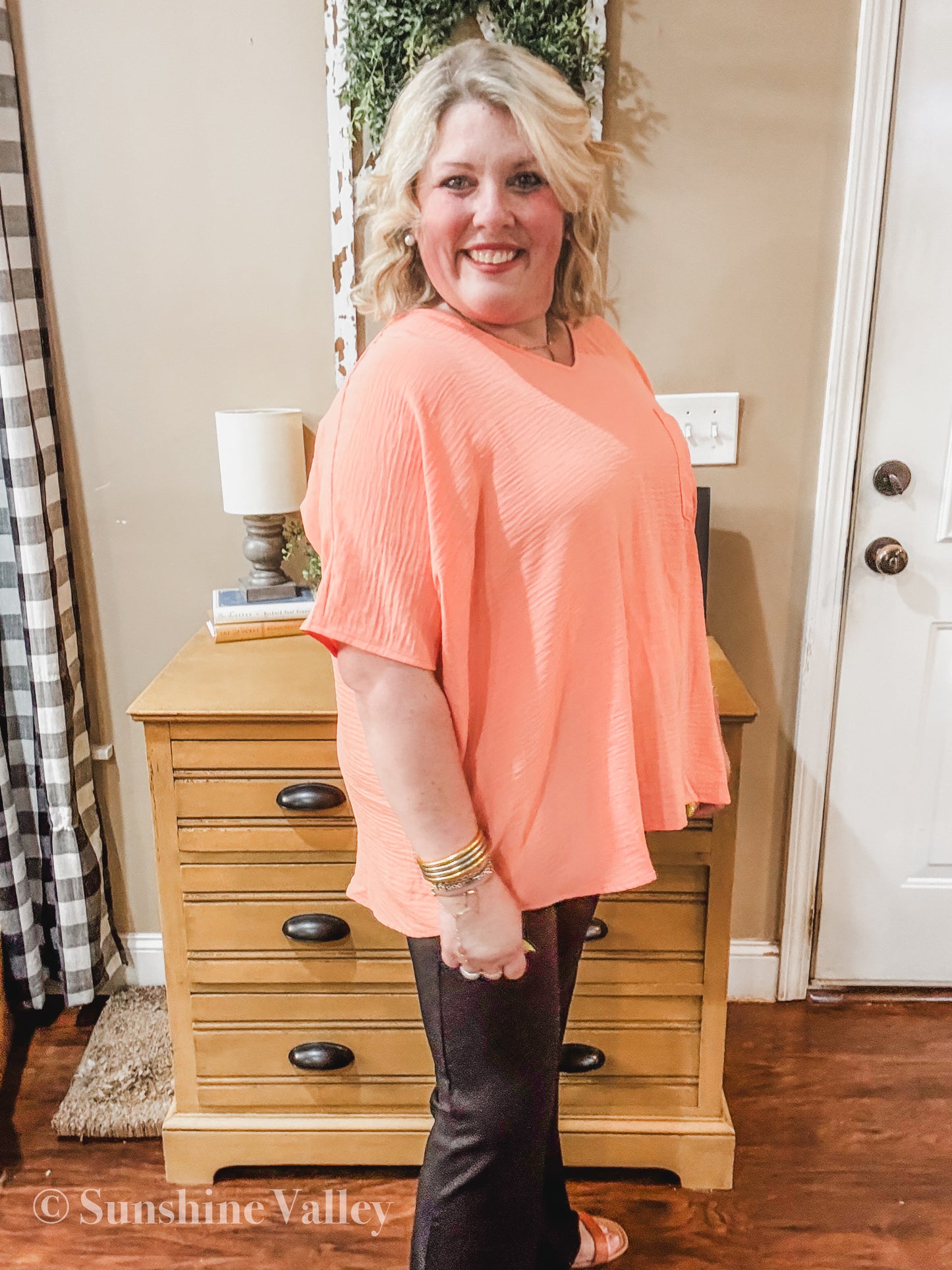 Curvy PREMIUM COTTON FOLD OVER YOGA FLARE PANTS