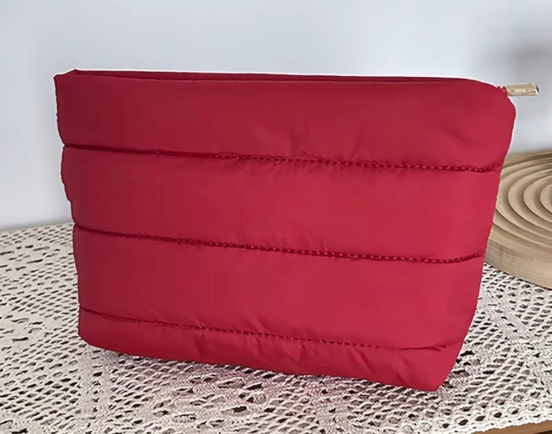 QUILTED POUCH BAG