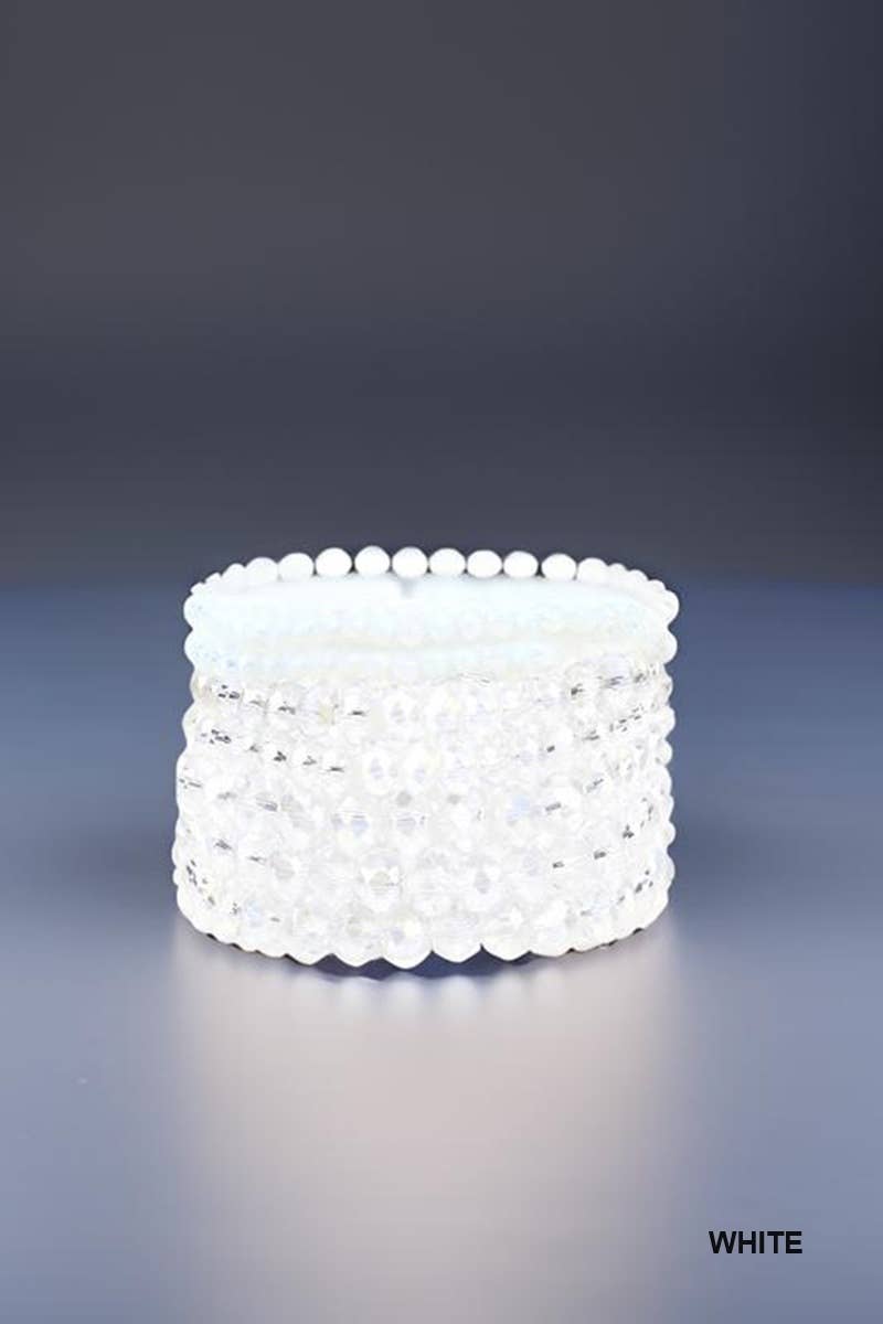 7 Pcs Multi-layer Stackable Beaded Bracelet