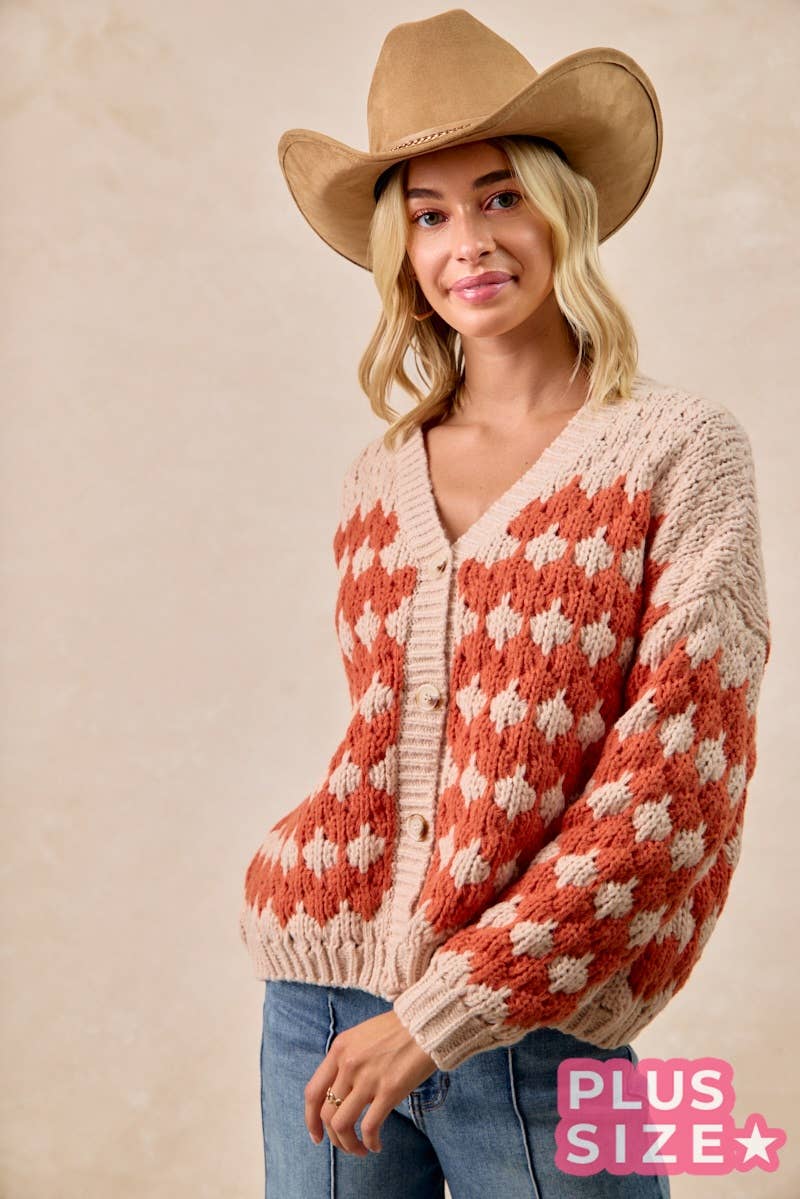 Sweet Cozy Days Button-Up Cardigan