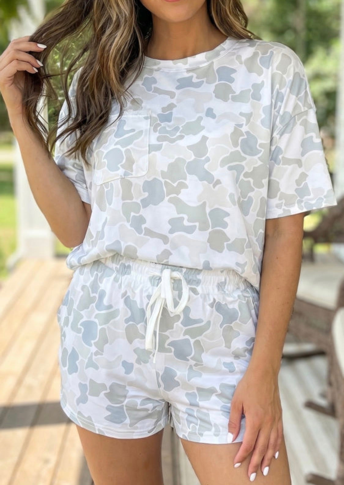 Camouflage Drawstring Set