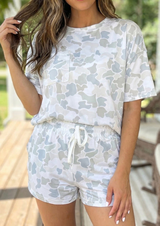 Camouflage Drawstring Set