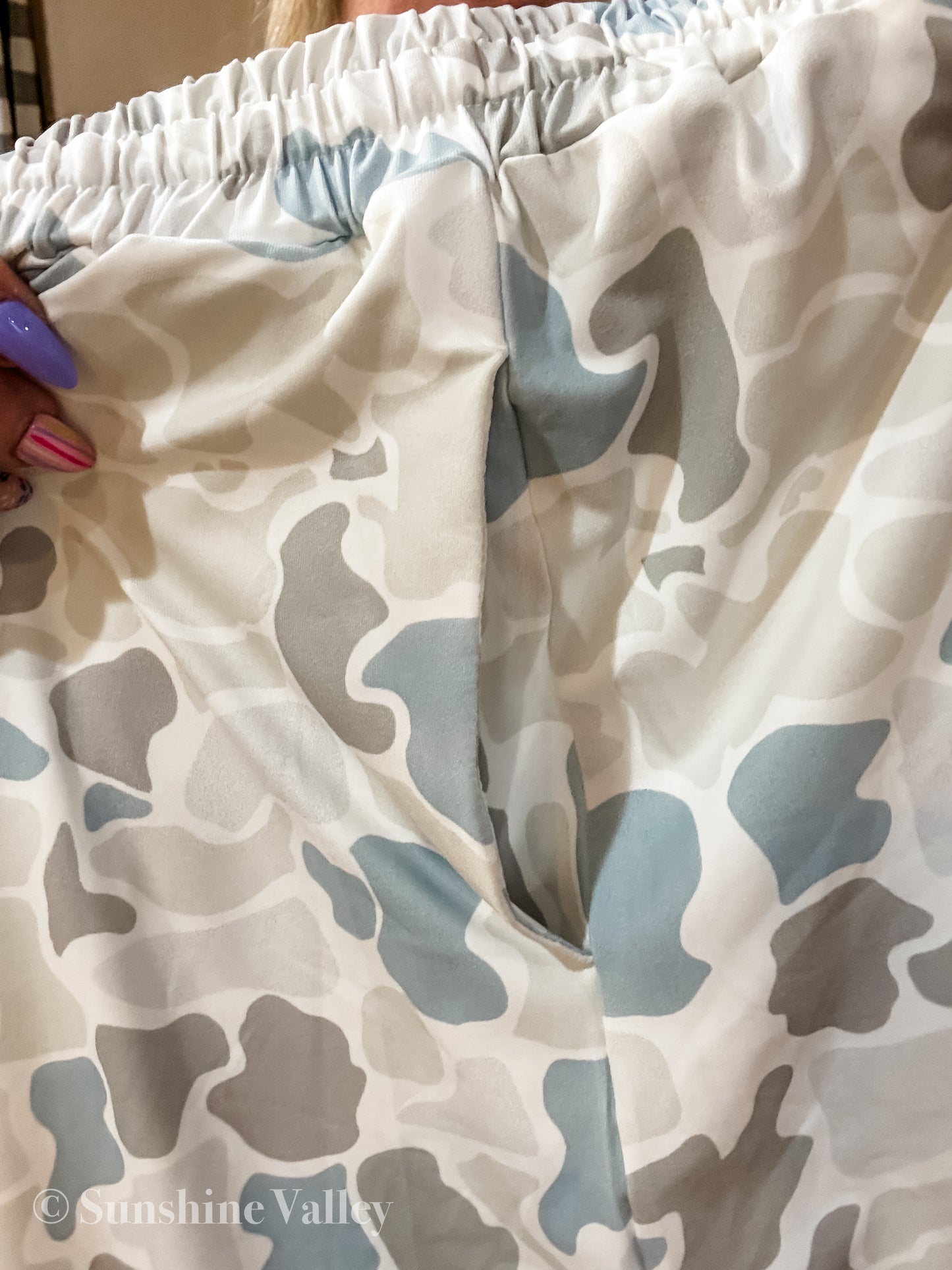 Camouflage Drawstring Set
