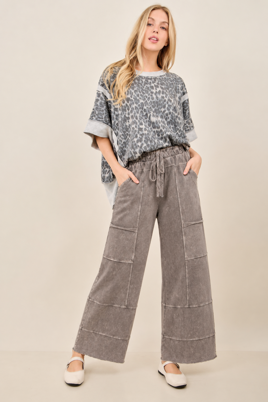 Cozy Instincts Curvy Leopard Crewneck