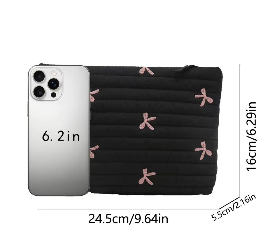 QUILTED POUCH BAG
