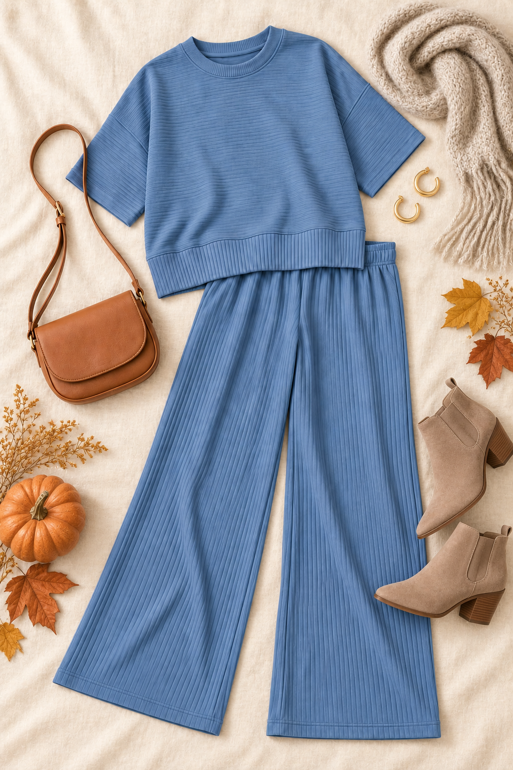 Cozy Days Ribbed Set