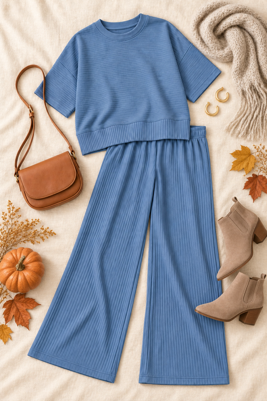 Cozy Days Ribbed Set