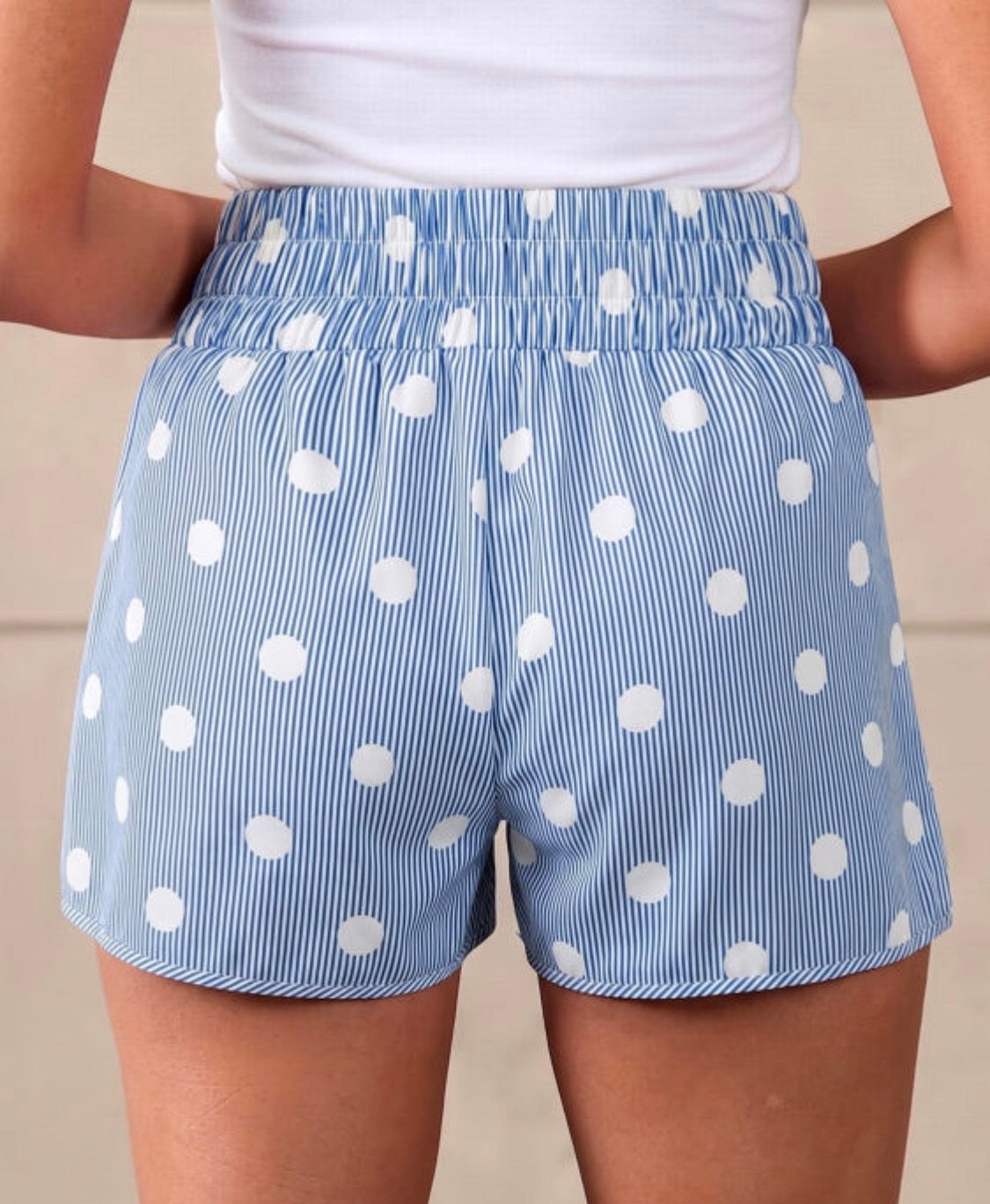 Polka Dot High Waist Short