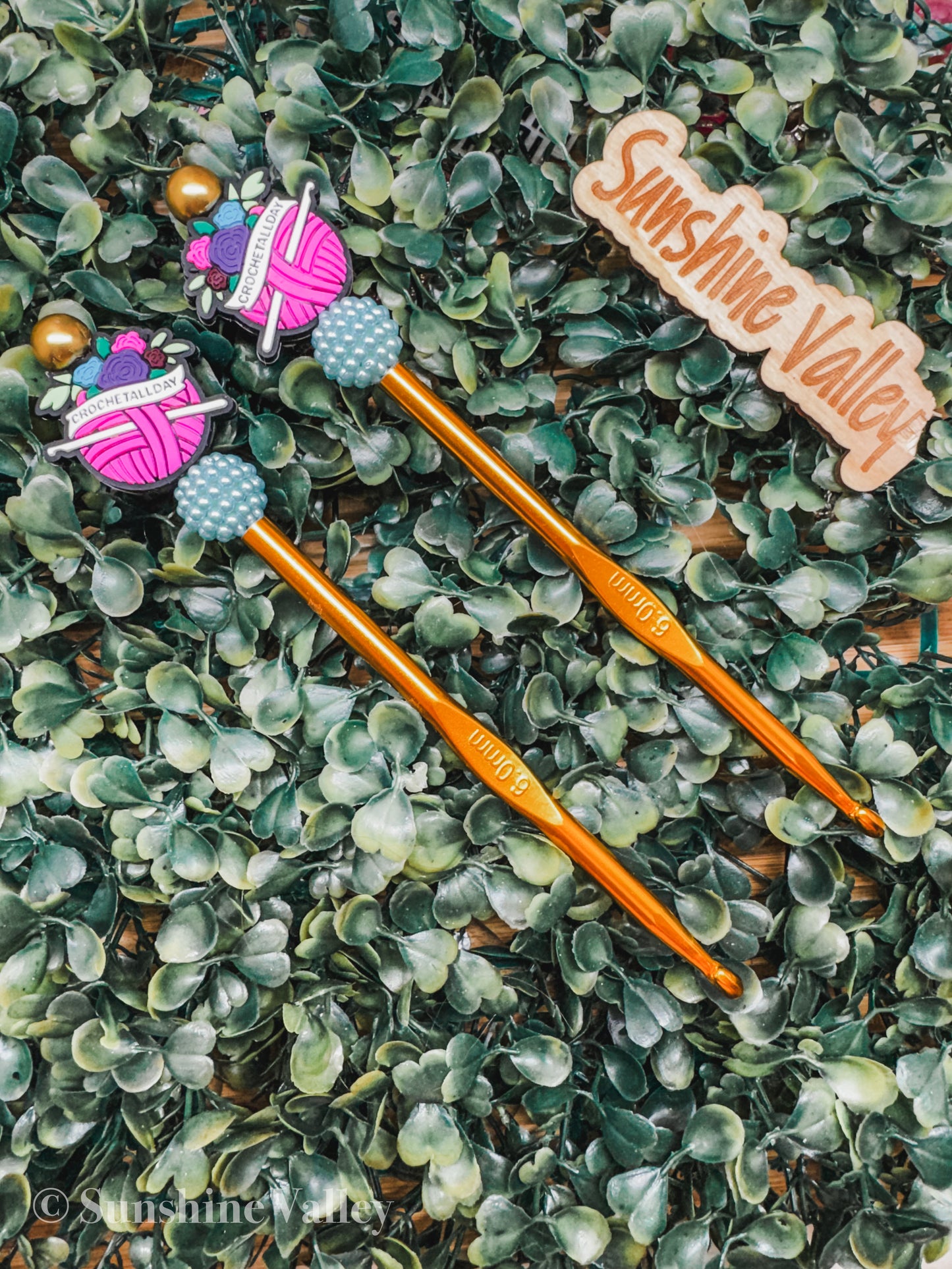 Beaded Crochet Hook, Crochet All Day 6.00mm (Copy)