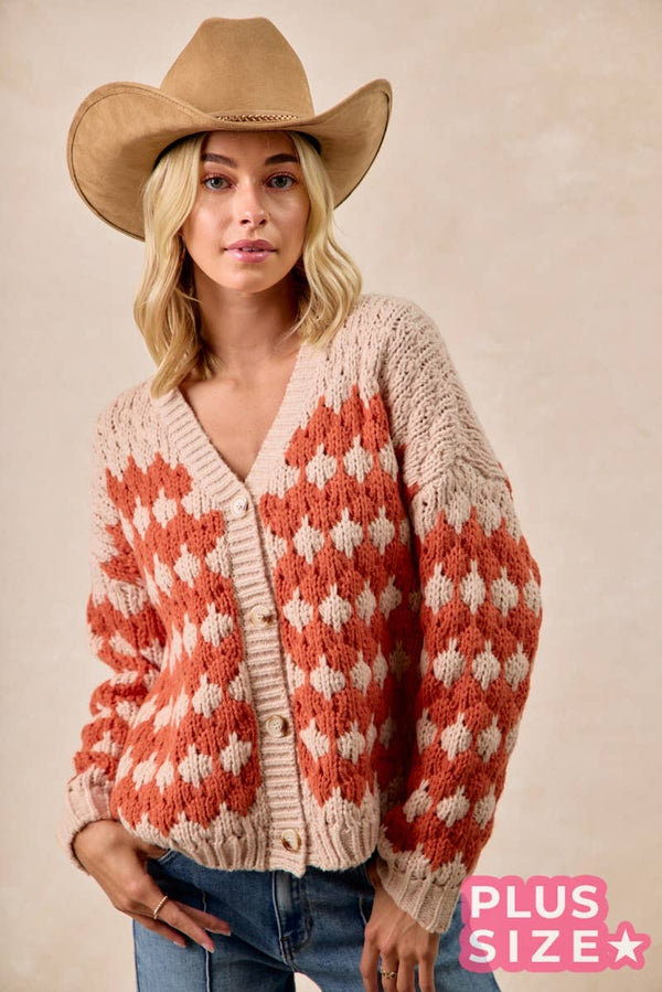 Sweet Cozy Days Button-Up Cardigan