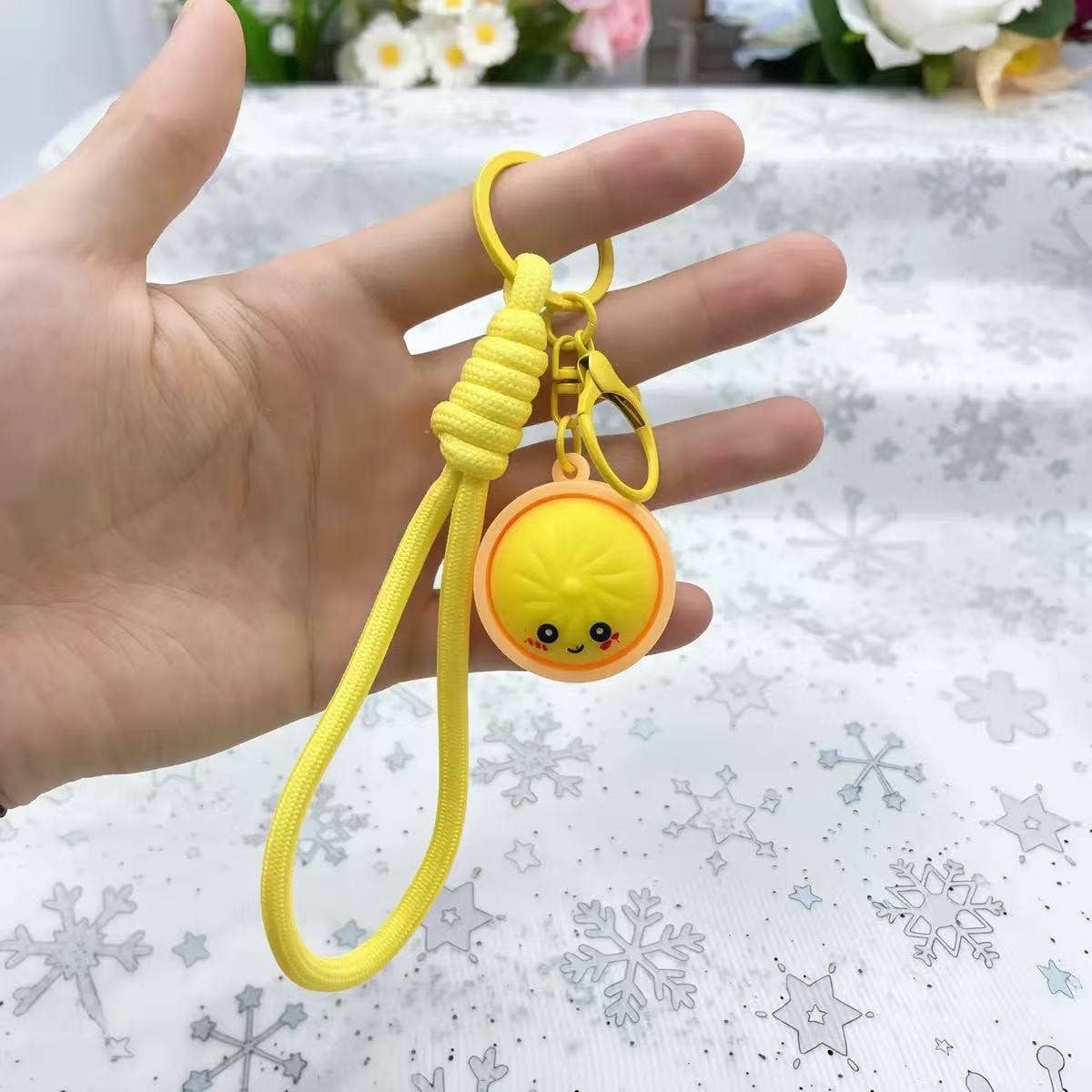 Dumpling Wristlet Keychains