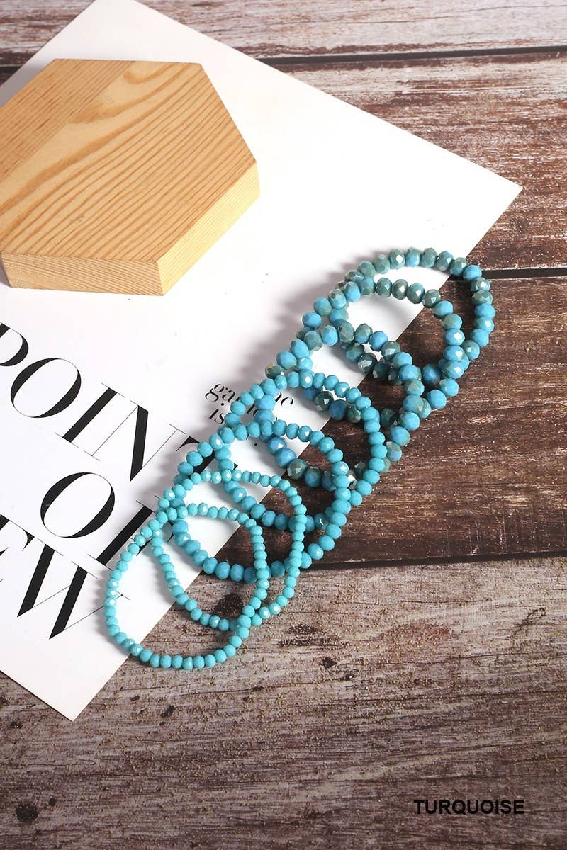 7 Pcs Multi-layer Stackable Beaded Bracelet