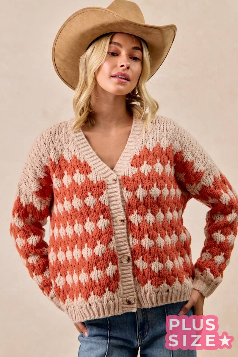 Sweet Cozy Days Button-Up Cardigan