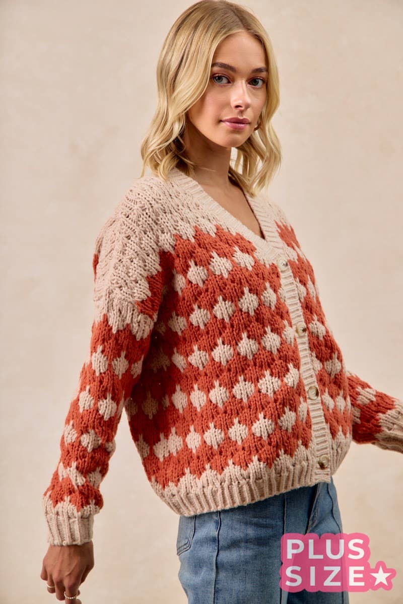 Sweet Cozy Days Button-Up Cardigan