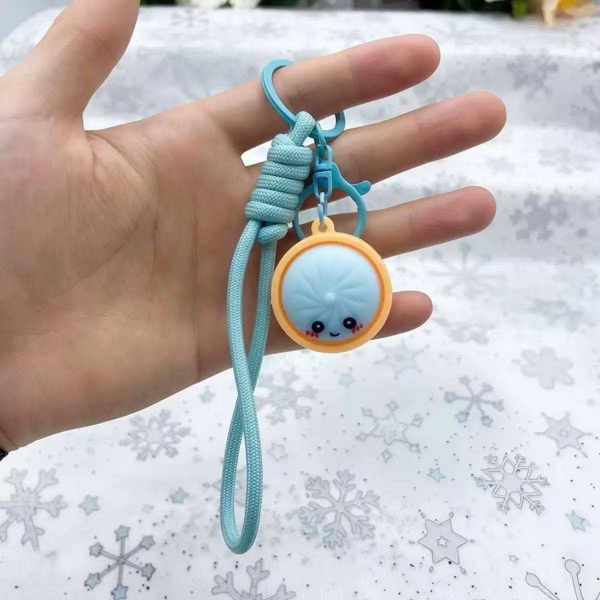 Dumpling Wristlet Keychains