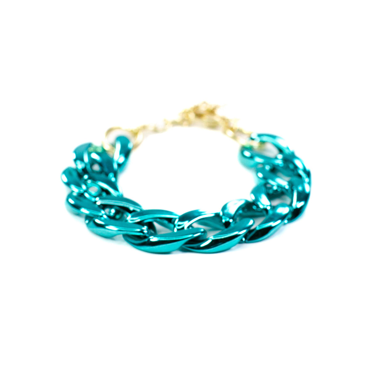 Chunky Acrylic Chain Link Bracelet
